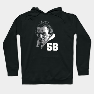 Jack Lambert greyscale Hoodie